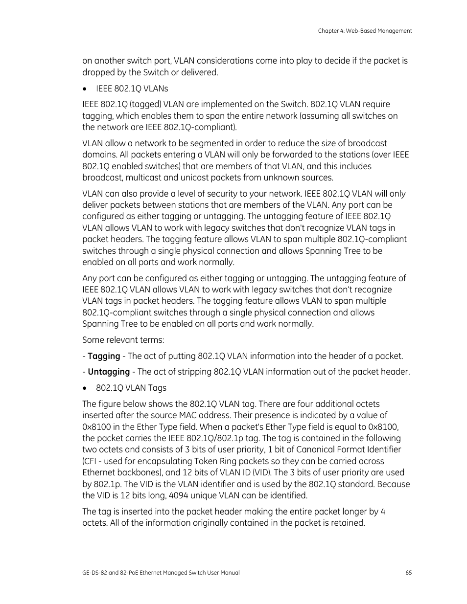 GE DS-82 User Manual | Page 69 / 226