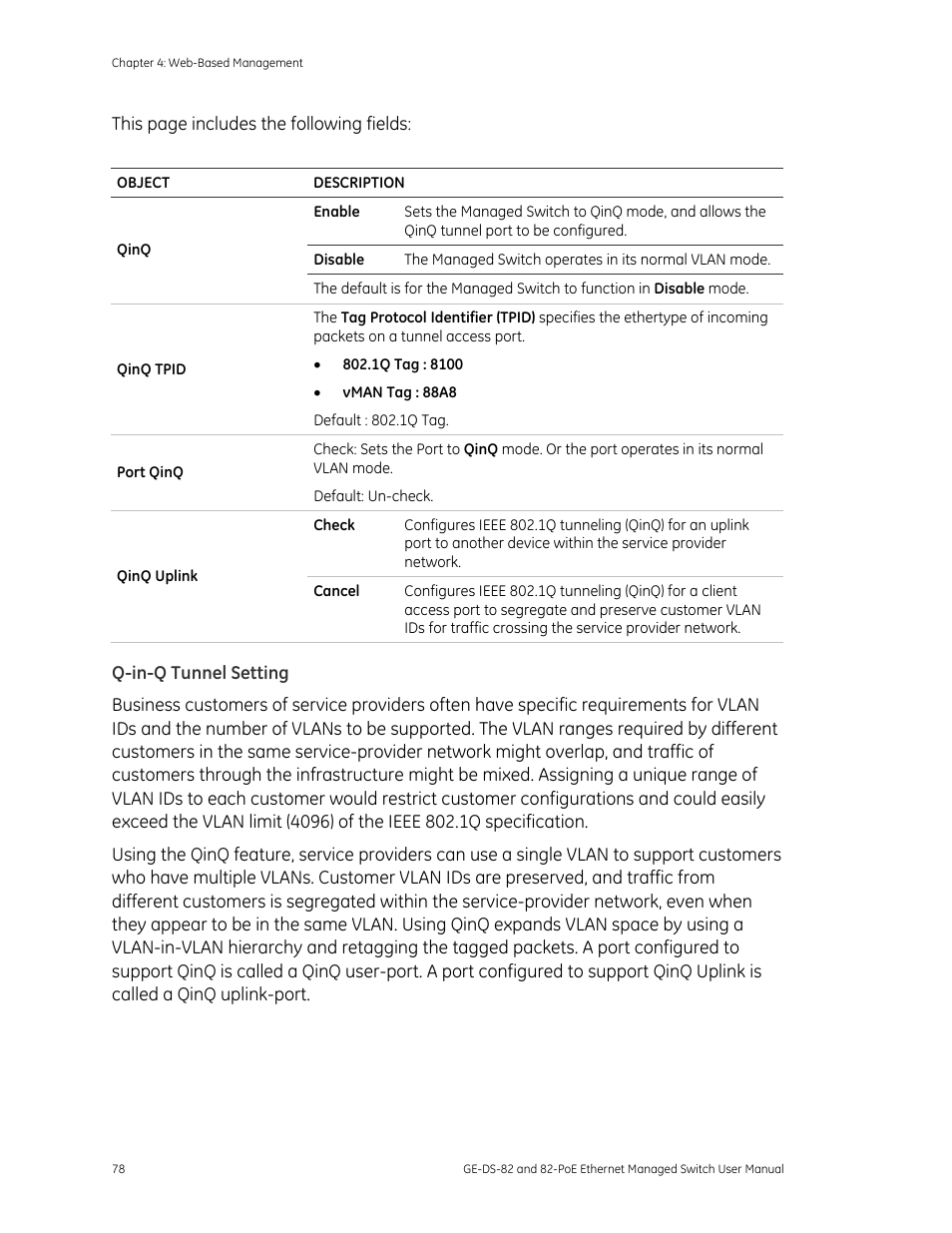 GE DS-82 User Manual | Page 82 / 226