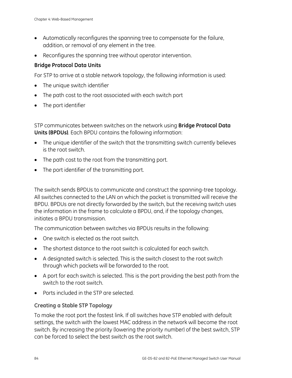 GE DS-82 User Manual | Page 88 / 226
