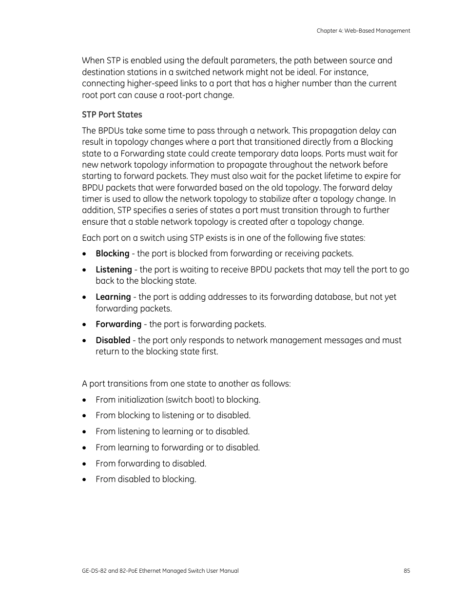 GE DS-82 User Manual | Page 89 / 226