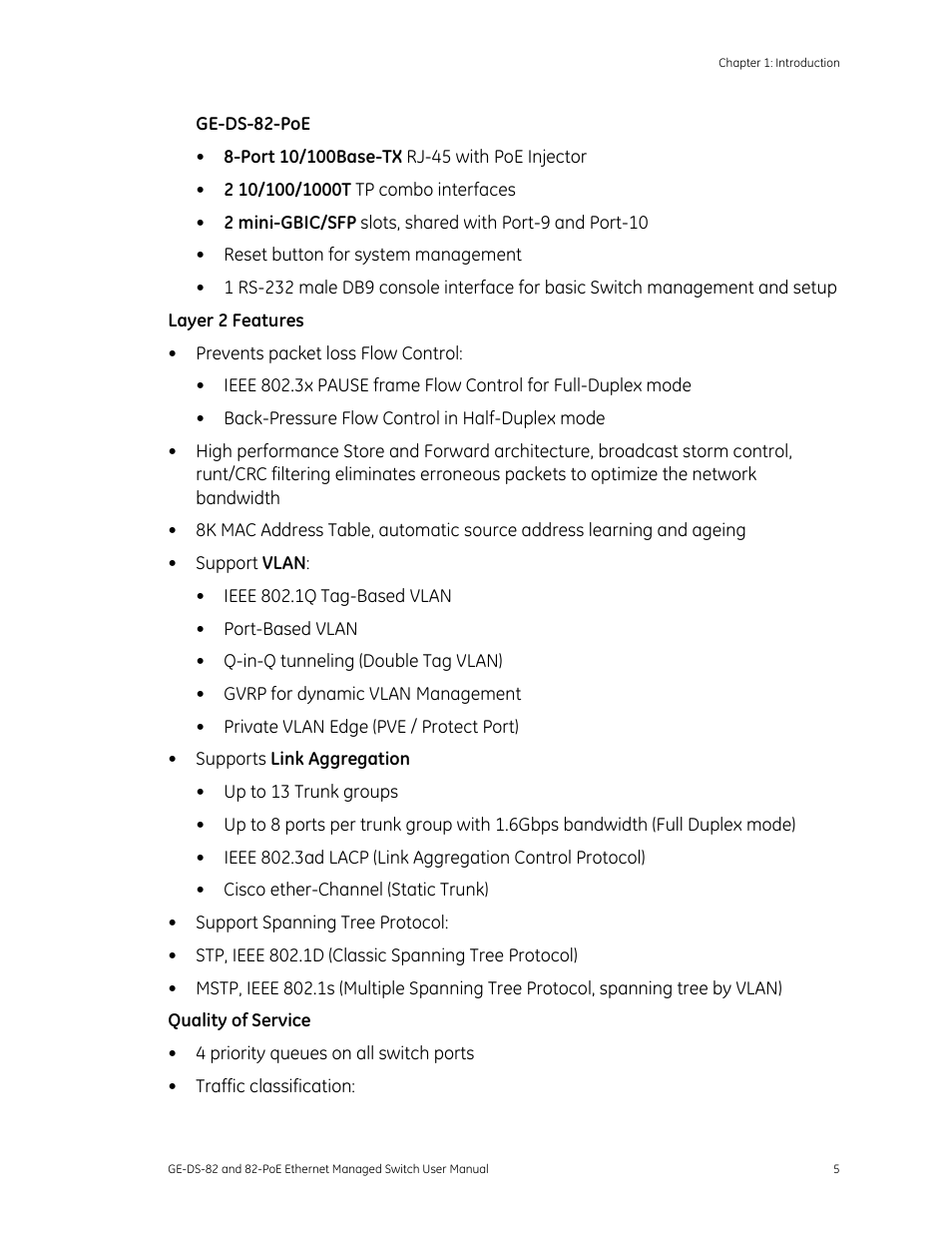 GE DS-82 User Manual | Page 9 / 226