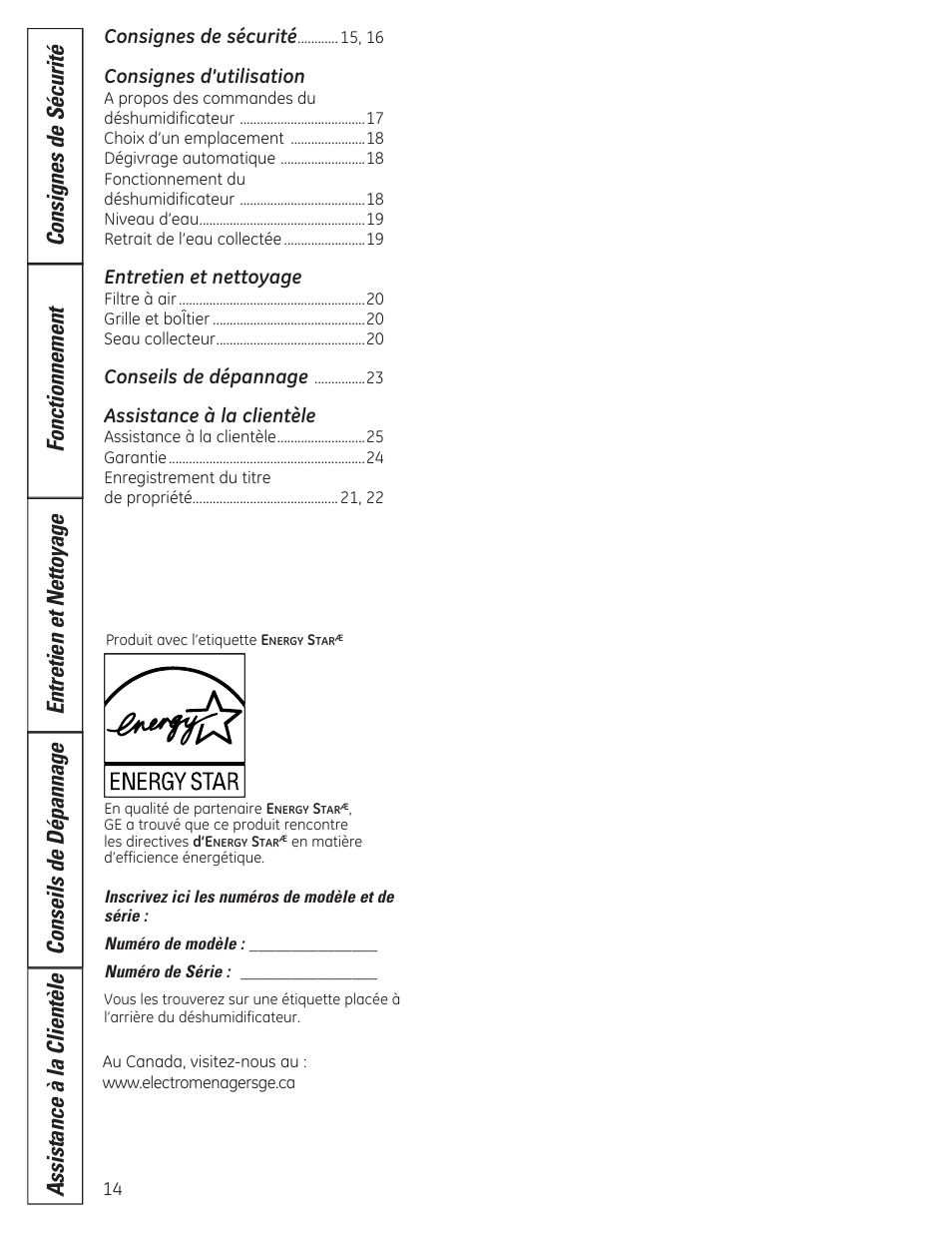 GE ADER40 User Manual | Page 14 / 36