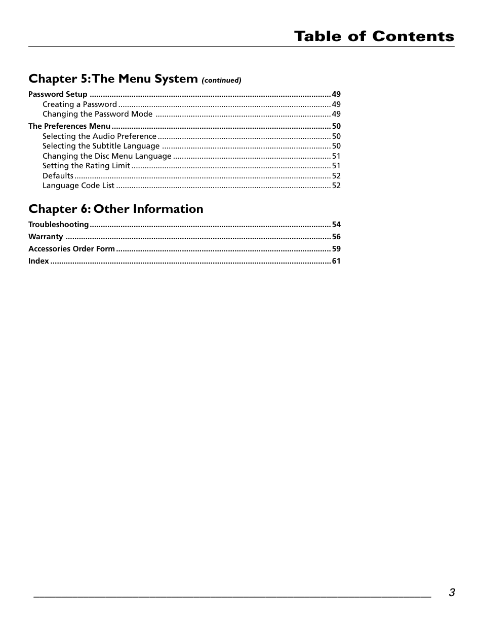 GE GE1101P User Manual | Page 5 / 66