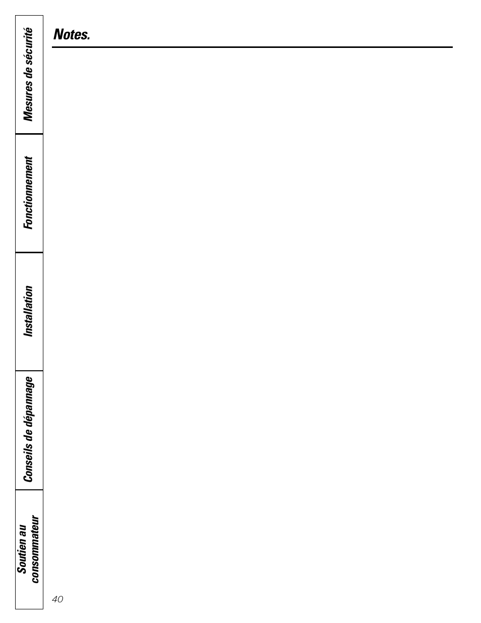 GE GBVH6260 User Manual | Page 40 / 72