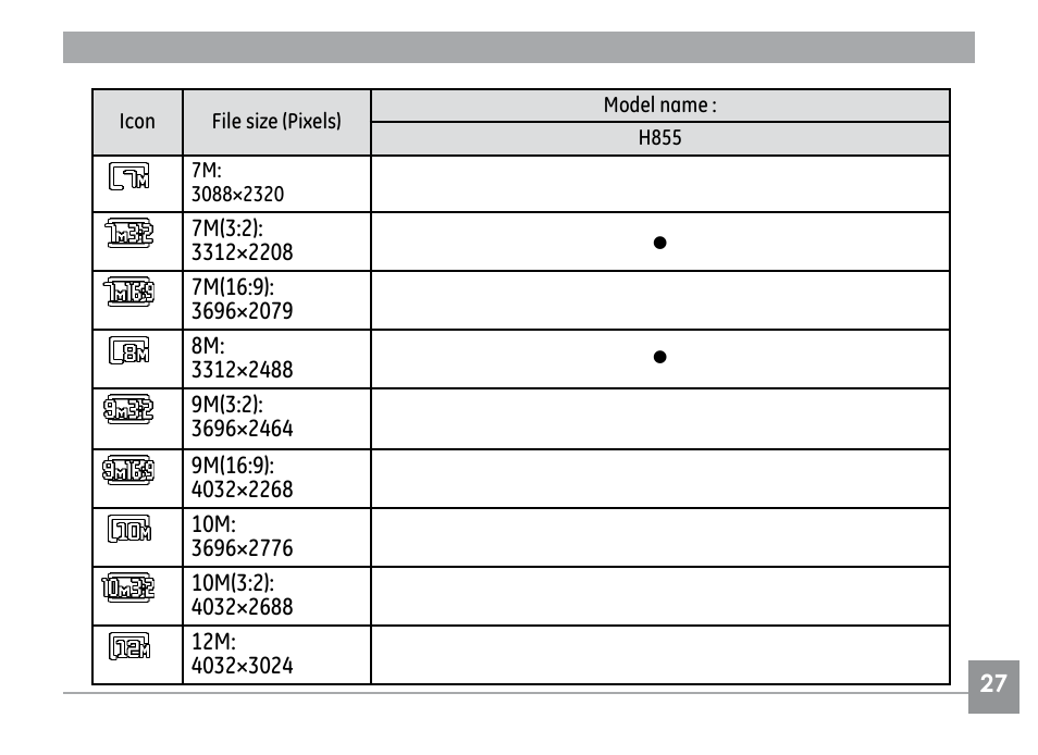 GE H855 User Manual | Page 31 / 90