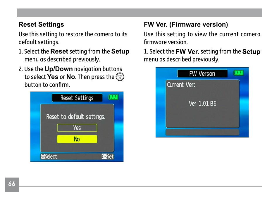 GE H855 User Manual | Page 70 / 90