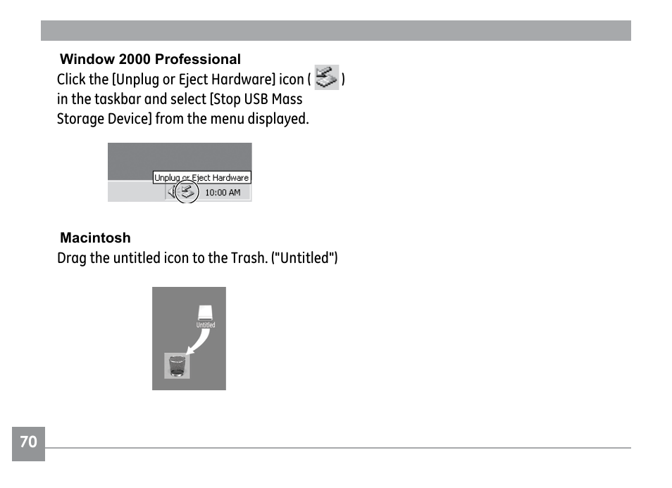 GE H855 User Manual | Page 74 / 90