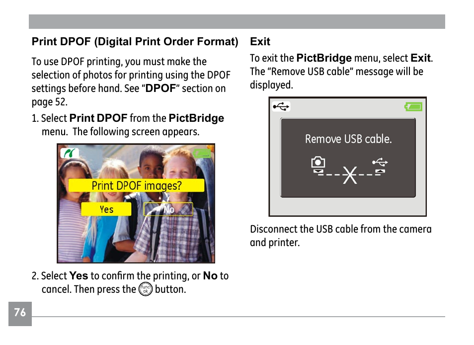 GE H855 User Manual | Page 80 / 90