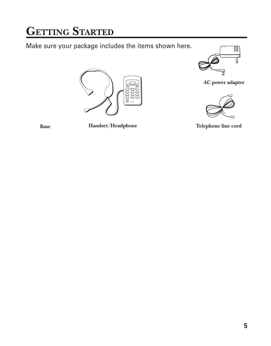 Charging the battery, Installation & setup | GE 2-9917 User Manual | Page 5 / 20