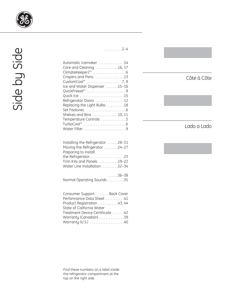 GE 200D8074P050 User Manual | 132 pages