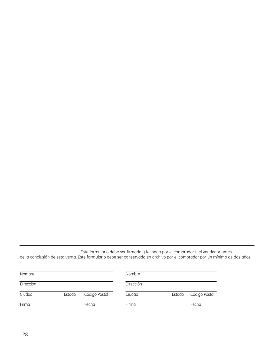 GE 200D8074P050 User Manual | Page 128 / 132