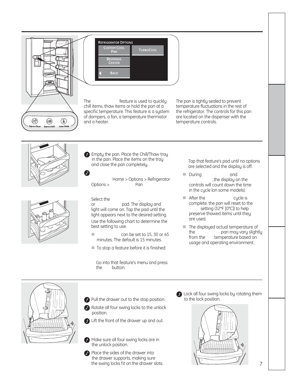 Customcool, About customcool, On some models) | GE 200D8074P050 User Manual | Page 7 / 132