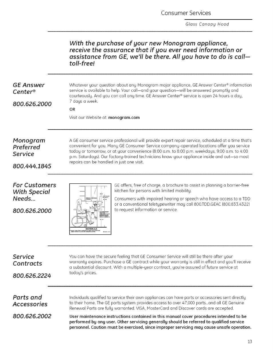 GE ZV925 User Manual | Page 13 / 16