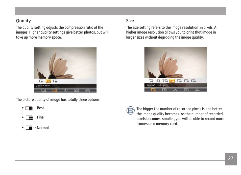 GE A Series : A1255 User Manual | Page 30 / 93