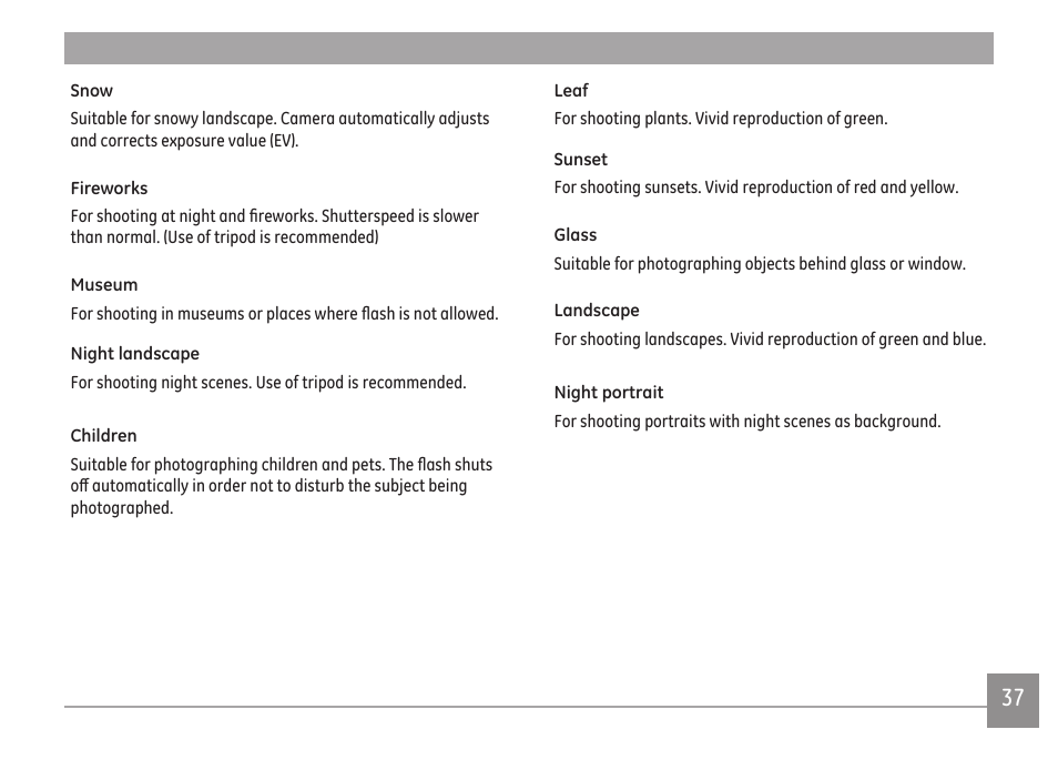GE A Series : A1255 User Manual | Page 40 / 93