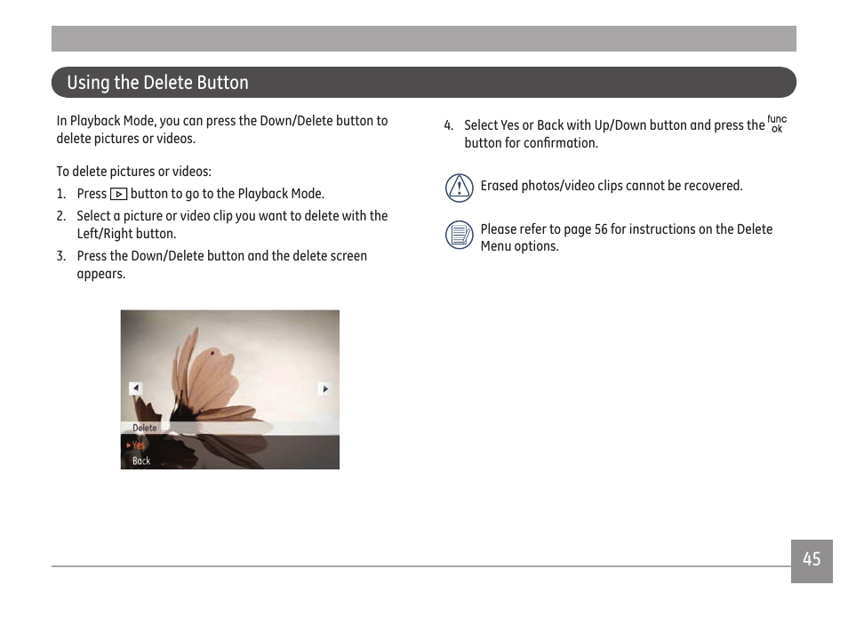 GE A Series : A1255 User Manual | Page 48 / 93