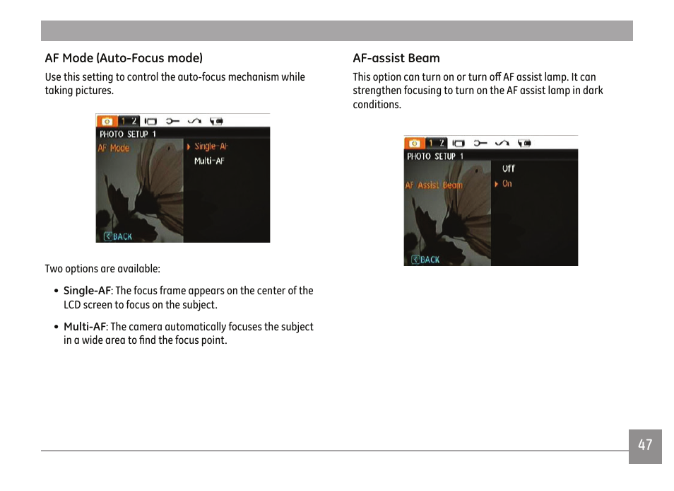 GE A Series : A1255 User Manual | Page 50 / 93