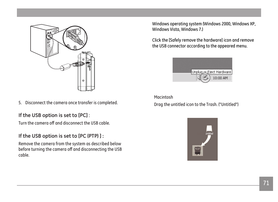 GE A Series : A1255 User Manual | Page 74 / 93