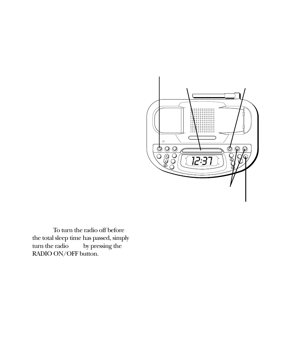 Snooze, Sleep, Nite lite | Nooze, Leep | GE 26980 User Manual | Page 13 / 64