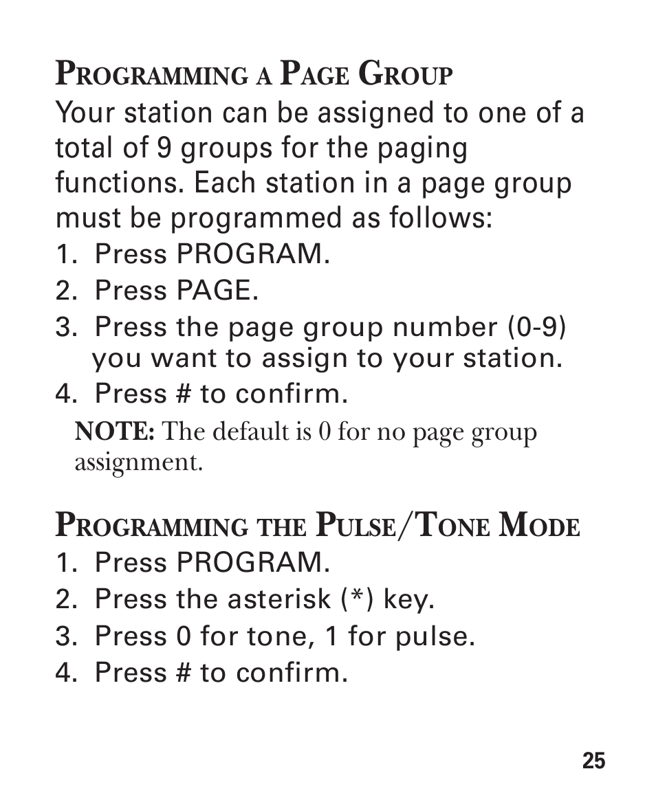 GE 2-9451 User Manual | Page 25 / 30