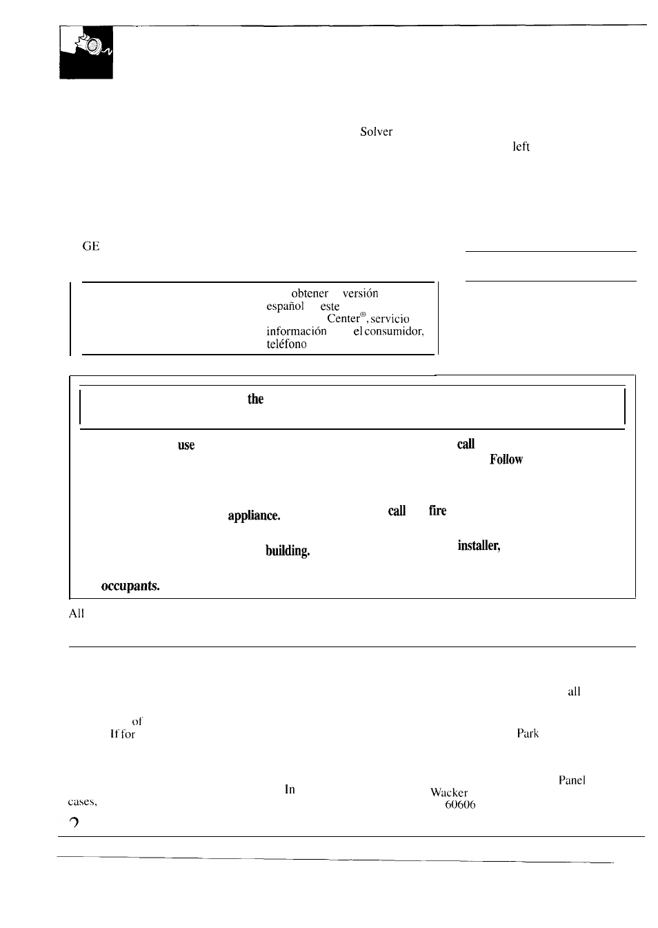 Appliance registration, Important phone numbers, Model and serial numbers | Repair service, Help us help you | GE WA8607SCL User Manual | Page 2 / 24