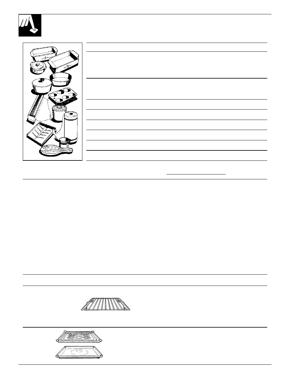 Cookware and accessories, Cookware tips | GE 49-8627 User Manual | Page 12 / 36