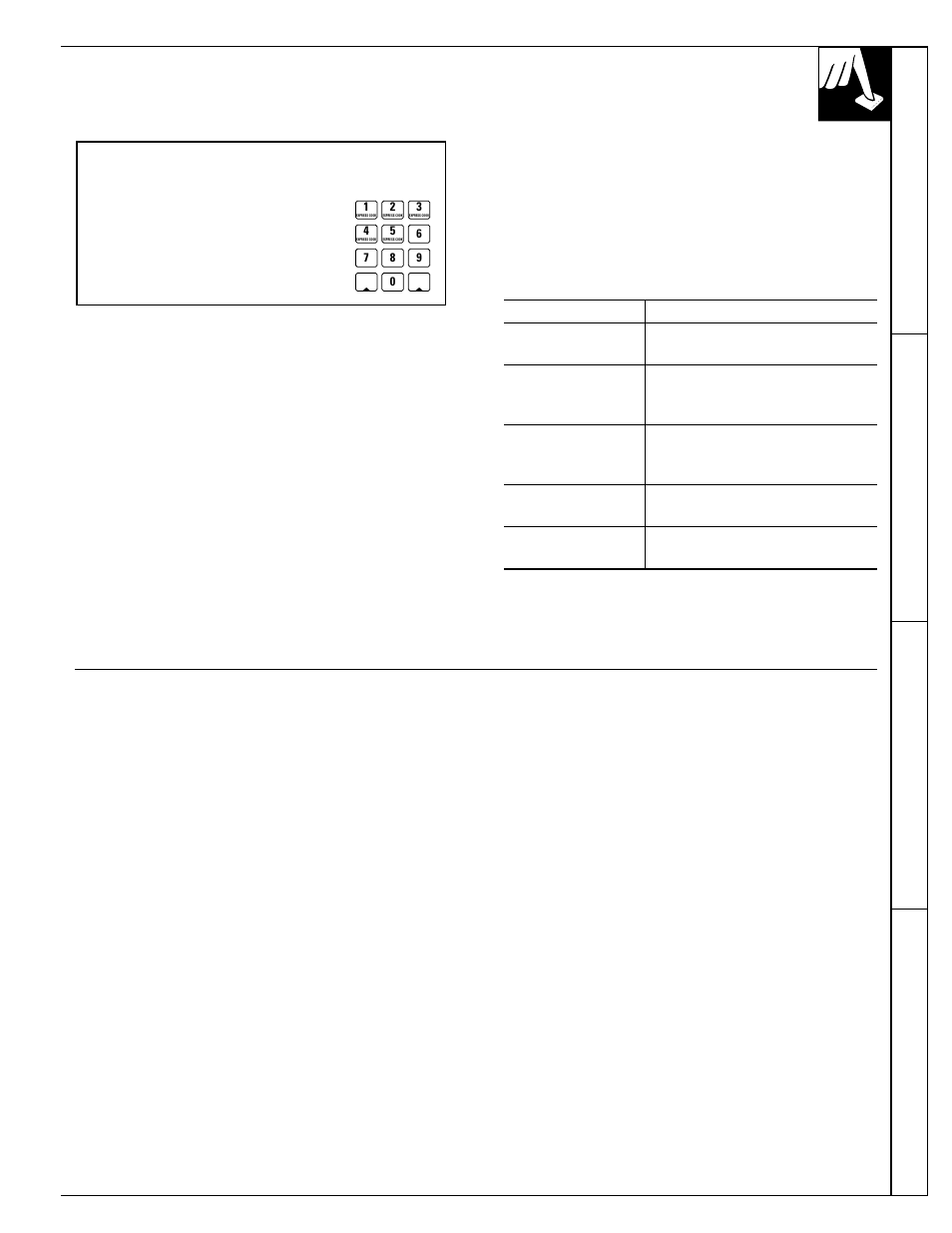 Automatic fan feature, Exhaust fan, Power levels | Exhaust fan , 32, Power levels , 13–17, 7variable power levels (1–10) | GE 49-8627 User Manual | Page 7 / 36