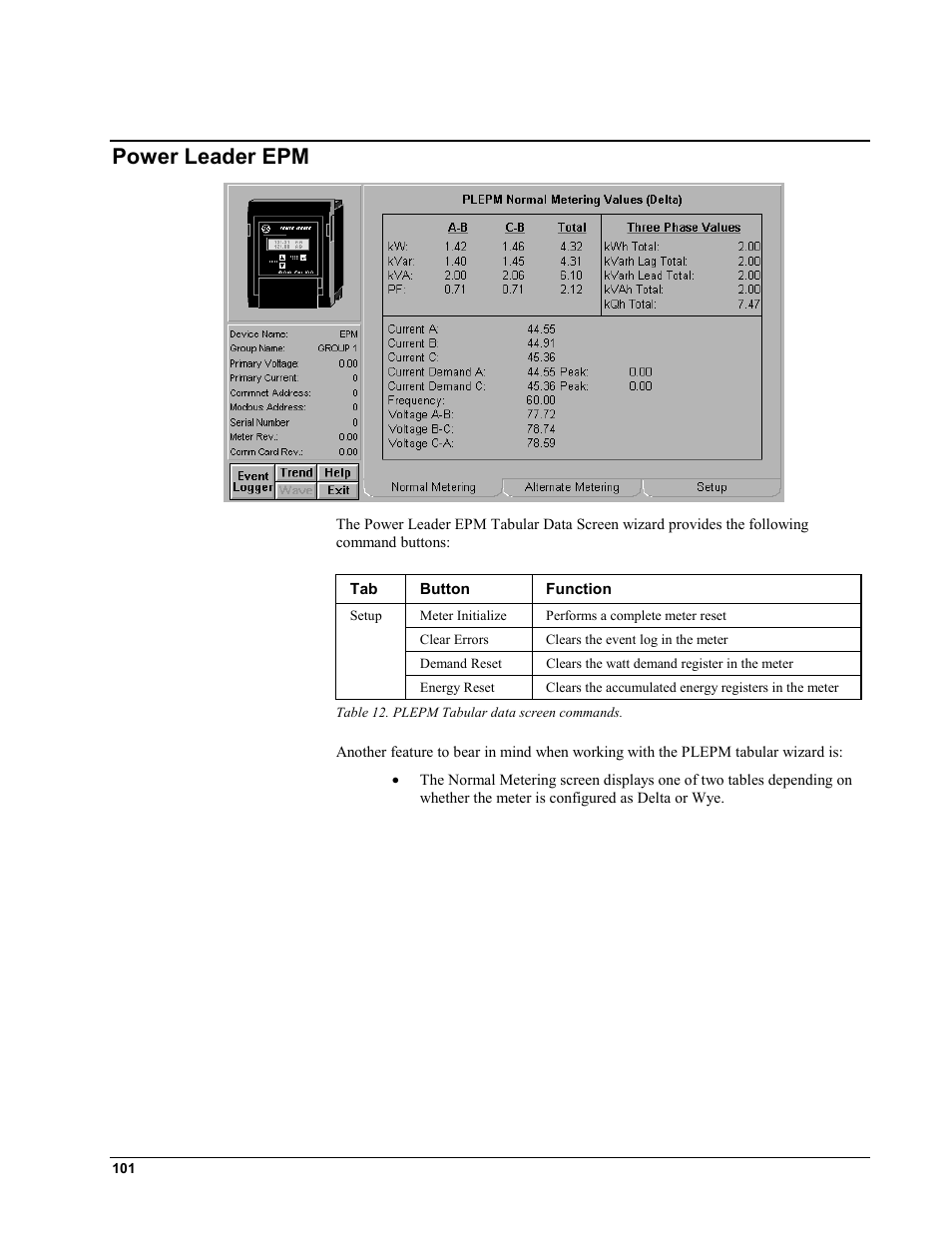 Power leader epm, Ower, Eader | GE EPM9450Q User Manual | Page 109 / 304