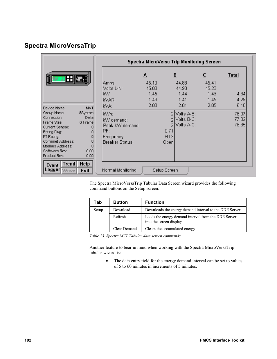 Spectra microversatrip, Pectra, Icro | Ersa | GE EPM9450Q User Manual | Page 110 / 304