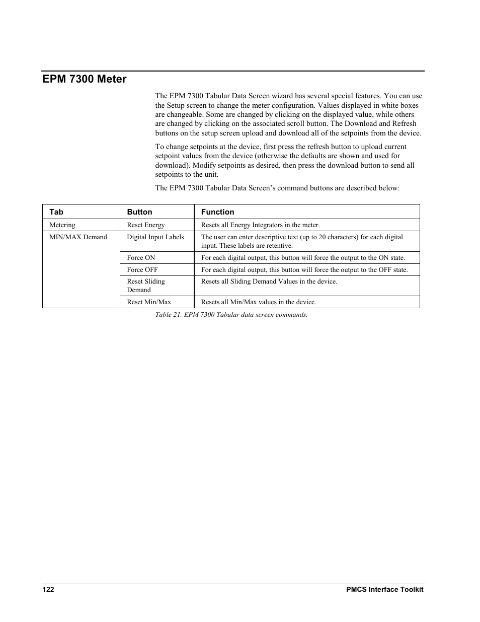 Epm 7300 meter, Epm 7300 m, Eter | GE EPM9450Q User Manual | Page 130 / 304