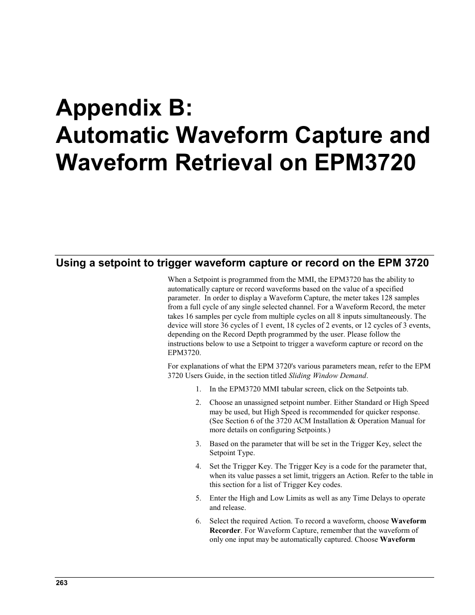 Epm 3720 | GE EPM9450Q User Manual | Page 271 / 304