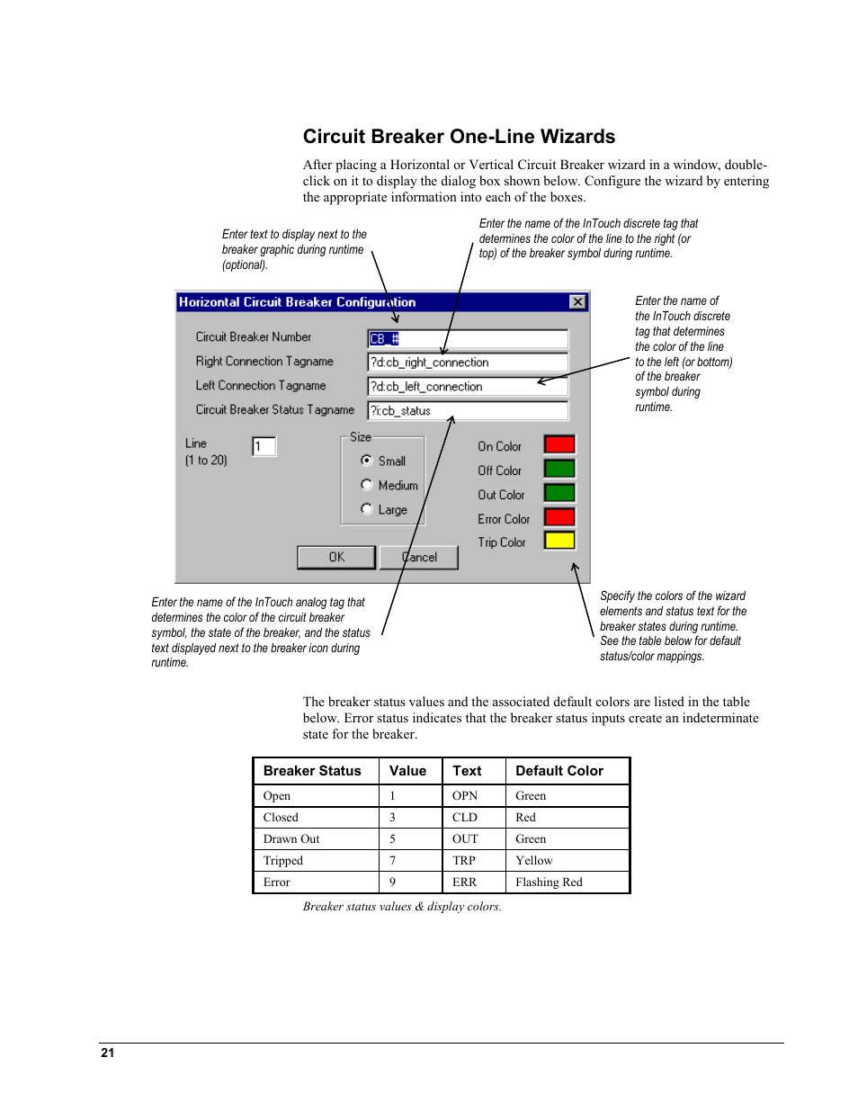 Circuit breaker one-line wizards | GE EPM9450Q User Manual | Page 29 / 304