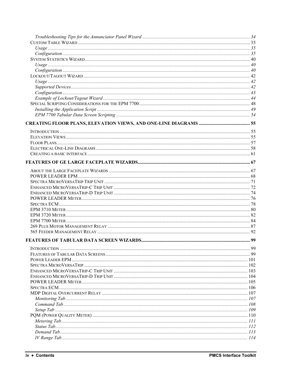 GE EPM9450Q User Manual | Page 4 / 304