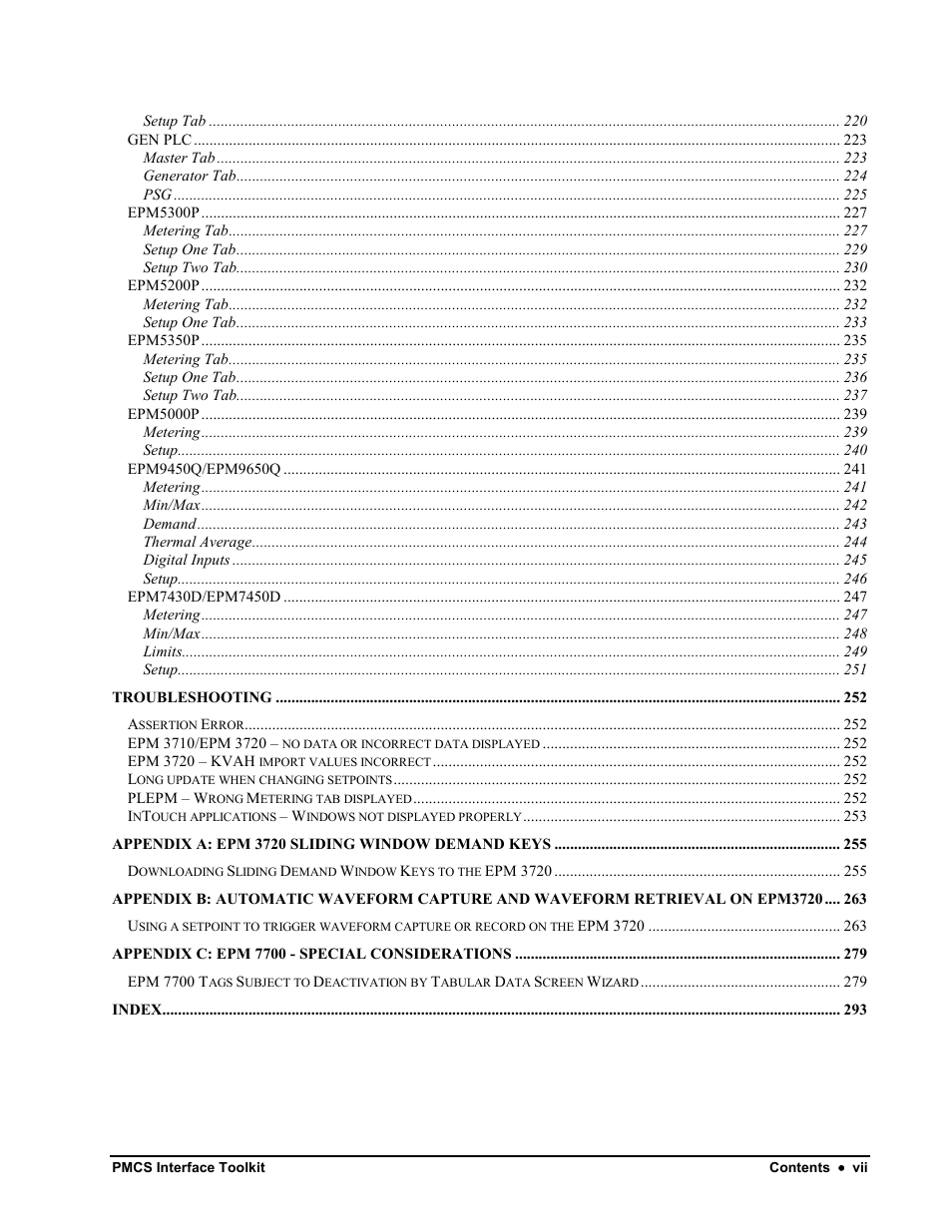 GE EPM9450Q User Manual | Page 7 / 304