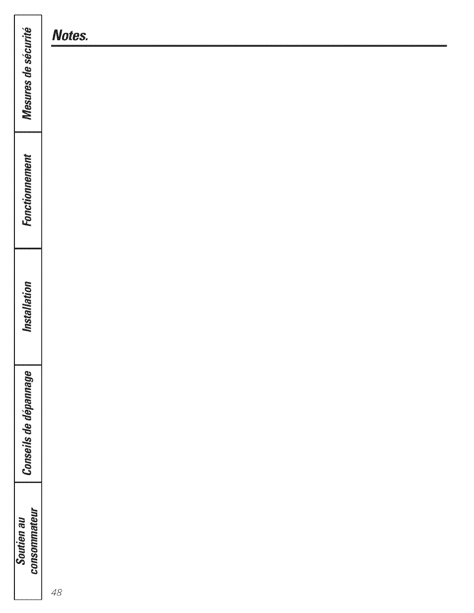 GE LAVEUSES GBVH5140 User Manual | Page 48 / 76