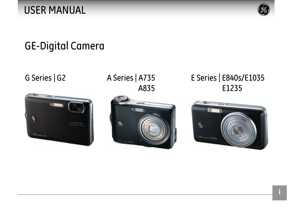 GE E840S User Manual | 106 pages