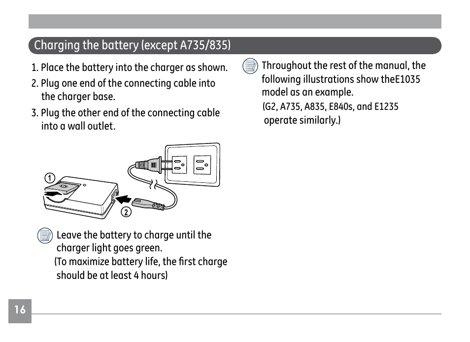 GE E840S User Manual | Page 20 / 106