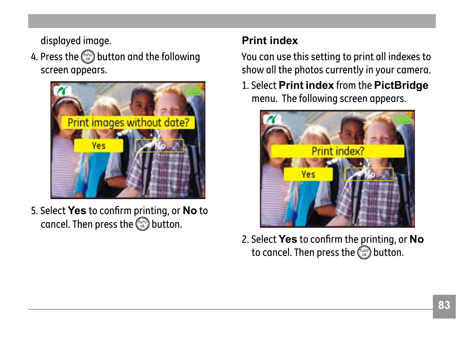 GE E840S User Manual | Page 87 / 106