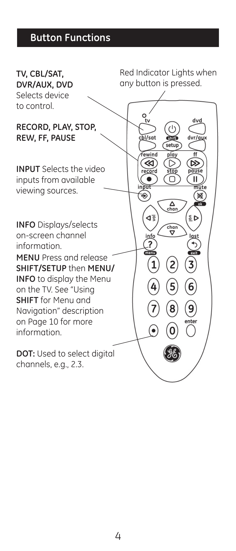 GE 24938 User Manual | Page 4 / 44