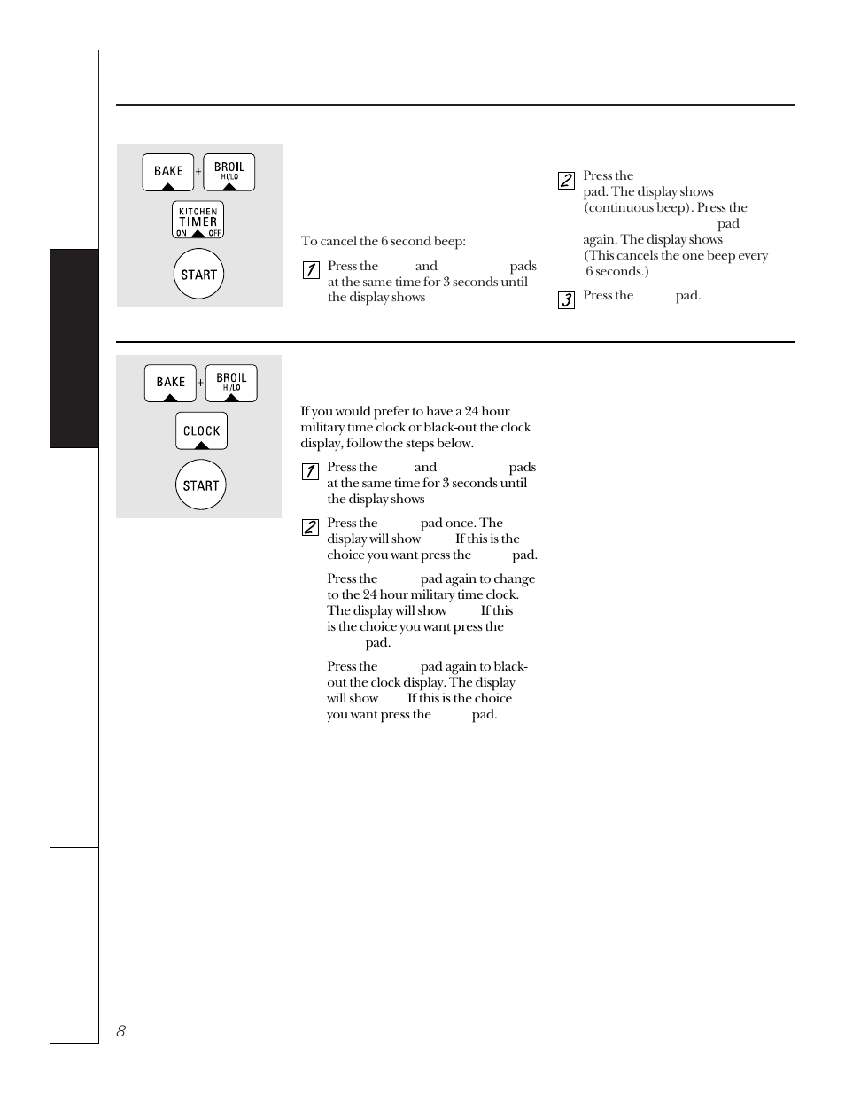 Special features of your oven control | GE JKP15 User Manual | Page 8 / 24