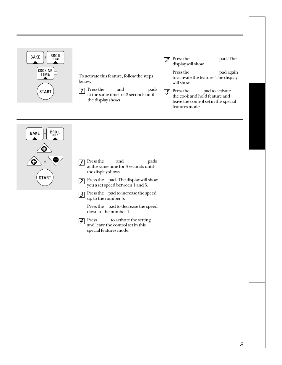 GE JKP15 User Manual | Page 9 / 24