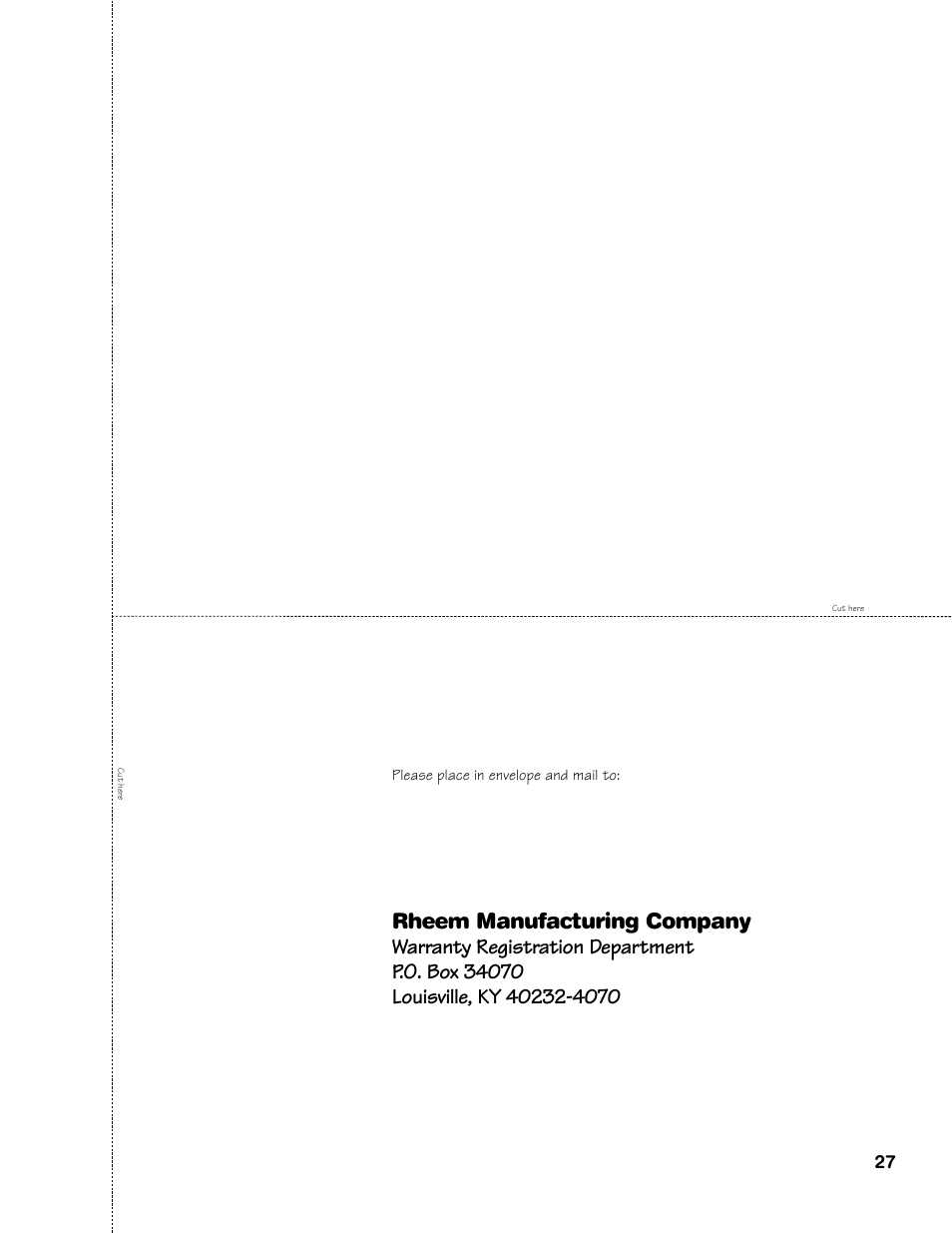 GE GG Series User Manual | Page 27 / 28