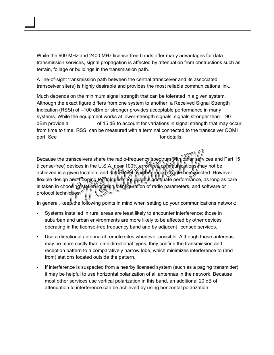 Terrain and signal strength | GE GFK-2489 User Manual | Page 137 / 184
