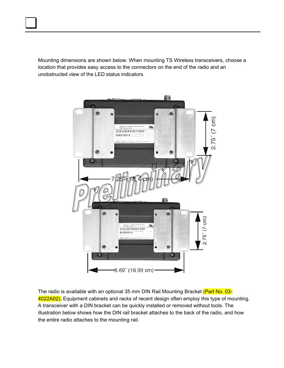 Mounting dimensions for radios | GE GFK-2489 User Manual | Page 139 / 184