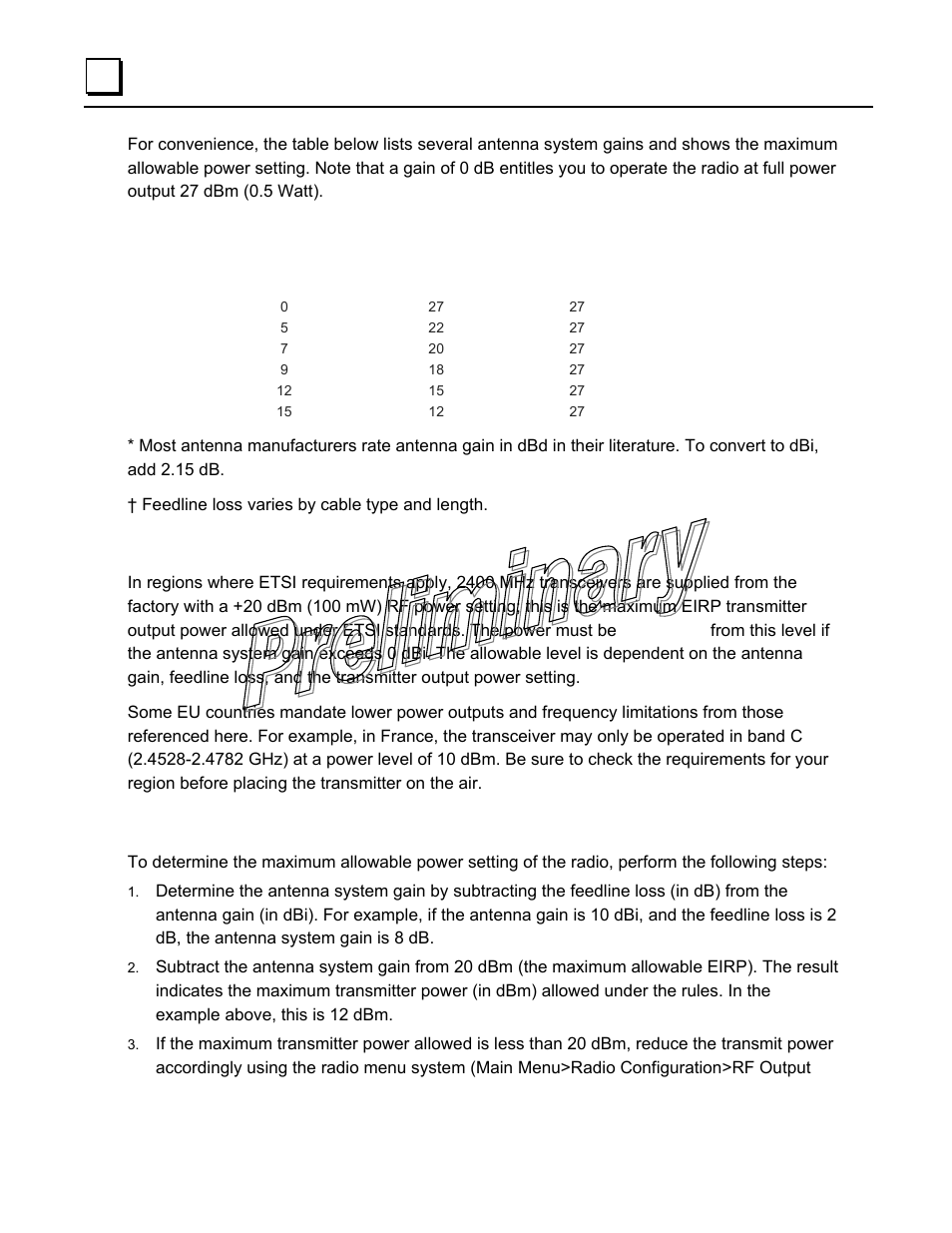 Calculating system gain | GE GFK-2489 User Manual | Page 145 / 184