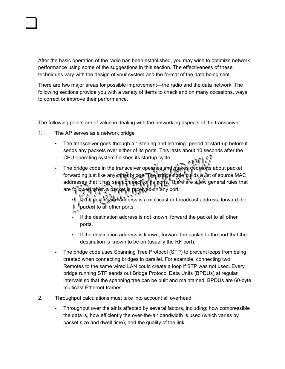 Optimizing performance, Principles of wireless network operation | GE GFK-2489 User Manual | Page 147 / 184
