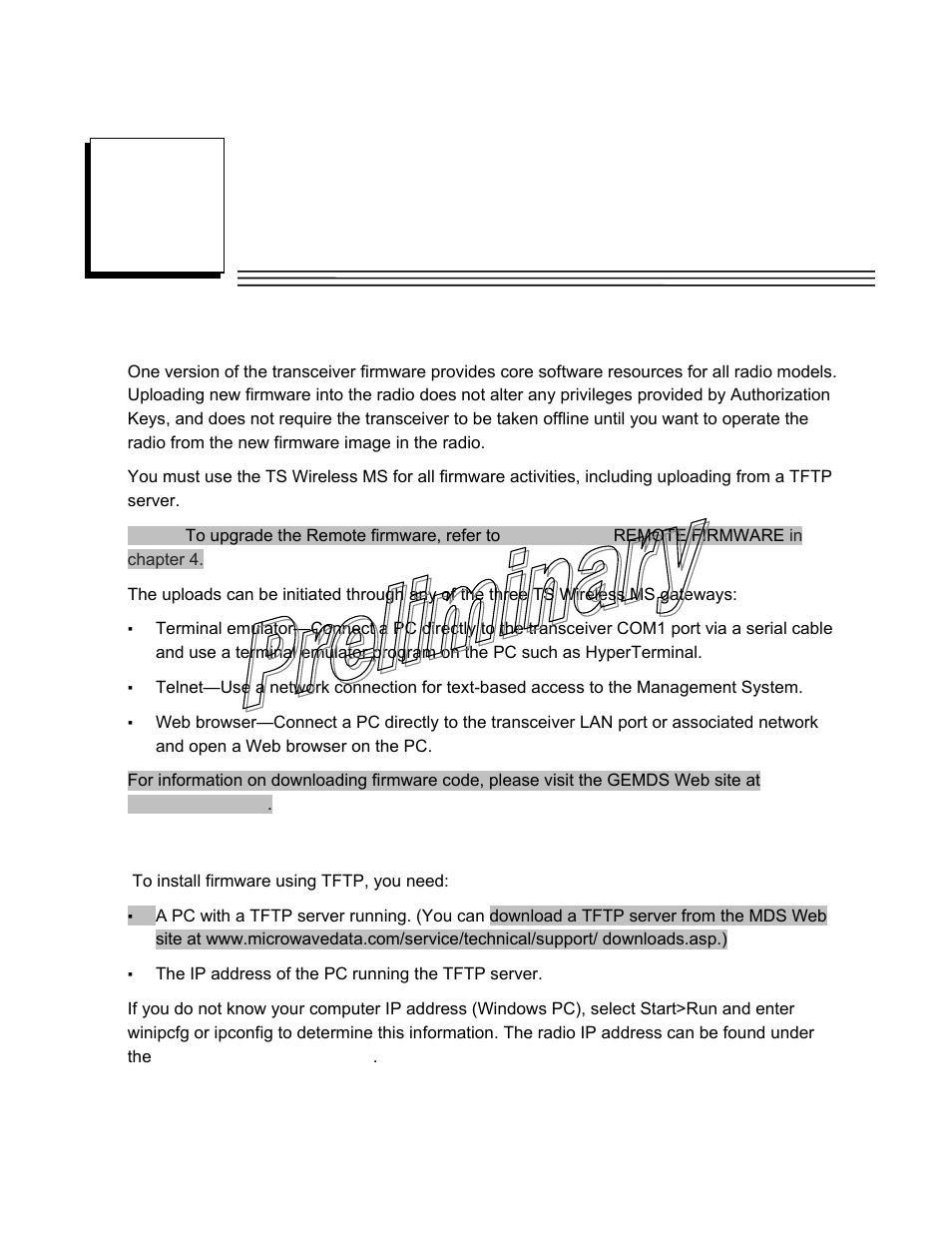Technical reference, Upgrading firmware, Chapter | GE GFK-2489 User Manual | Page 162 / 184