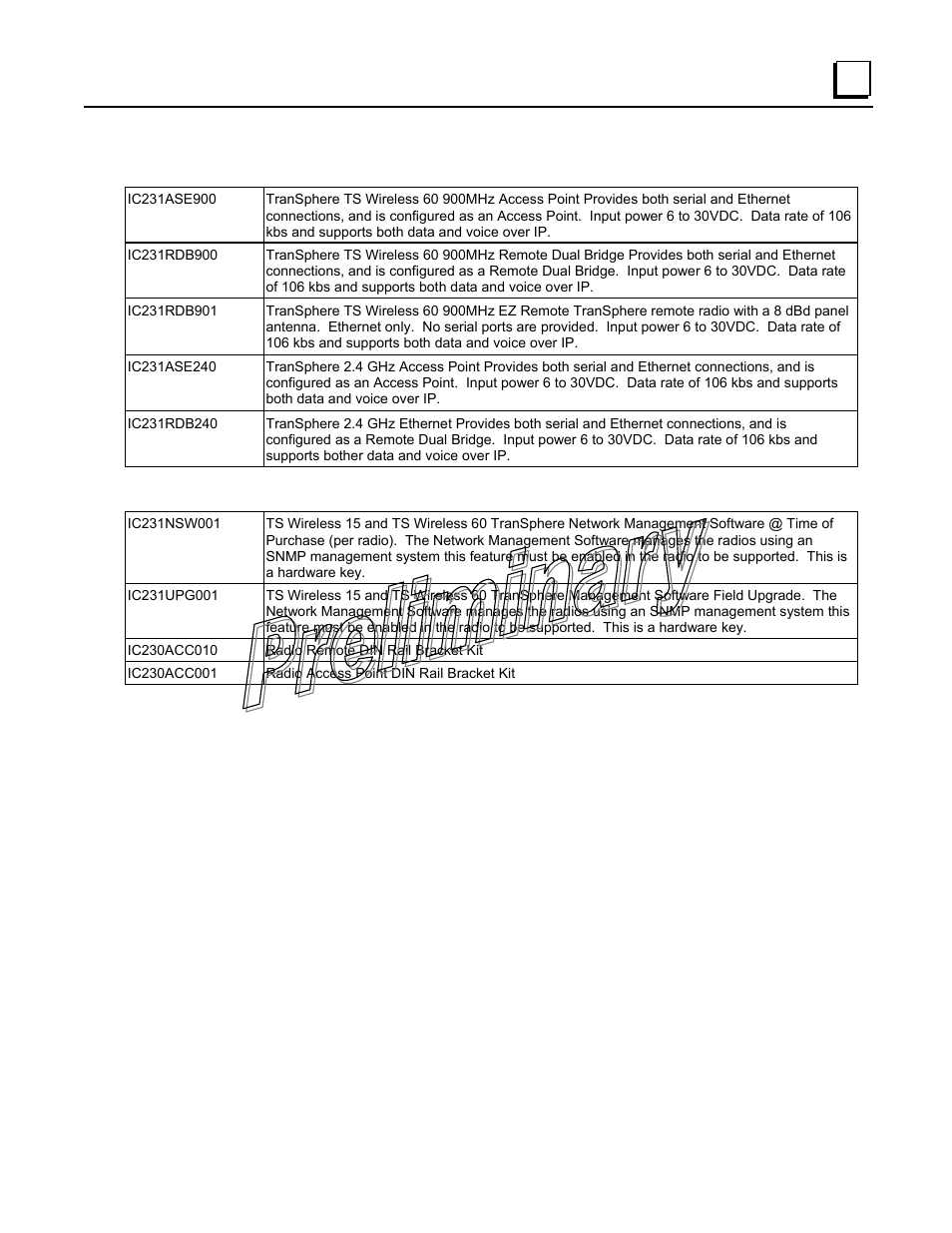 Product numbers, Options | GE GFK-2489 User Manual | Page 17 / 184
