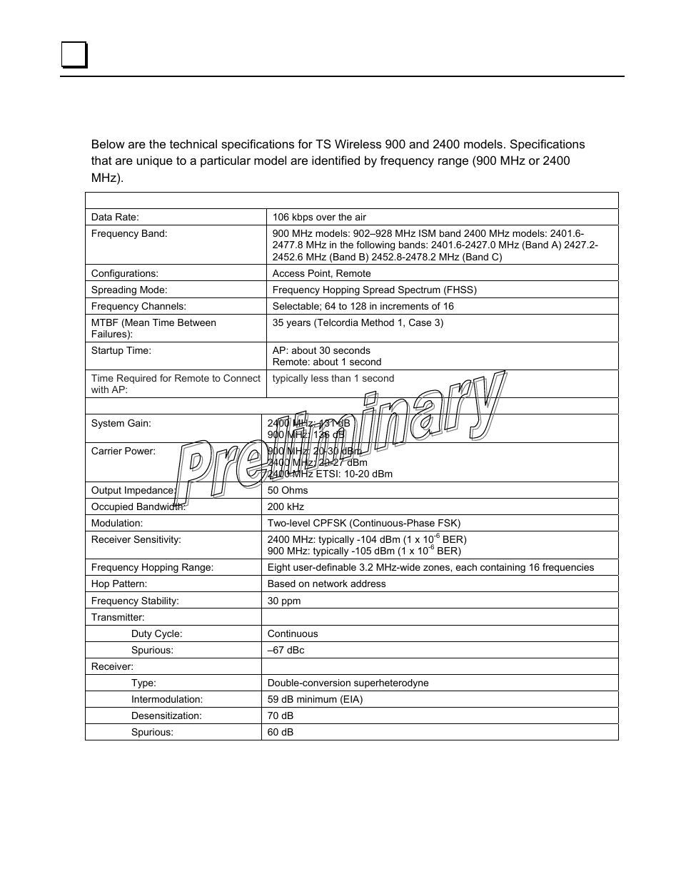 Technical specifications | GE GFK-2489 User Manual | Page 173 / 184