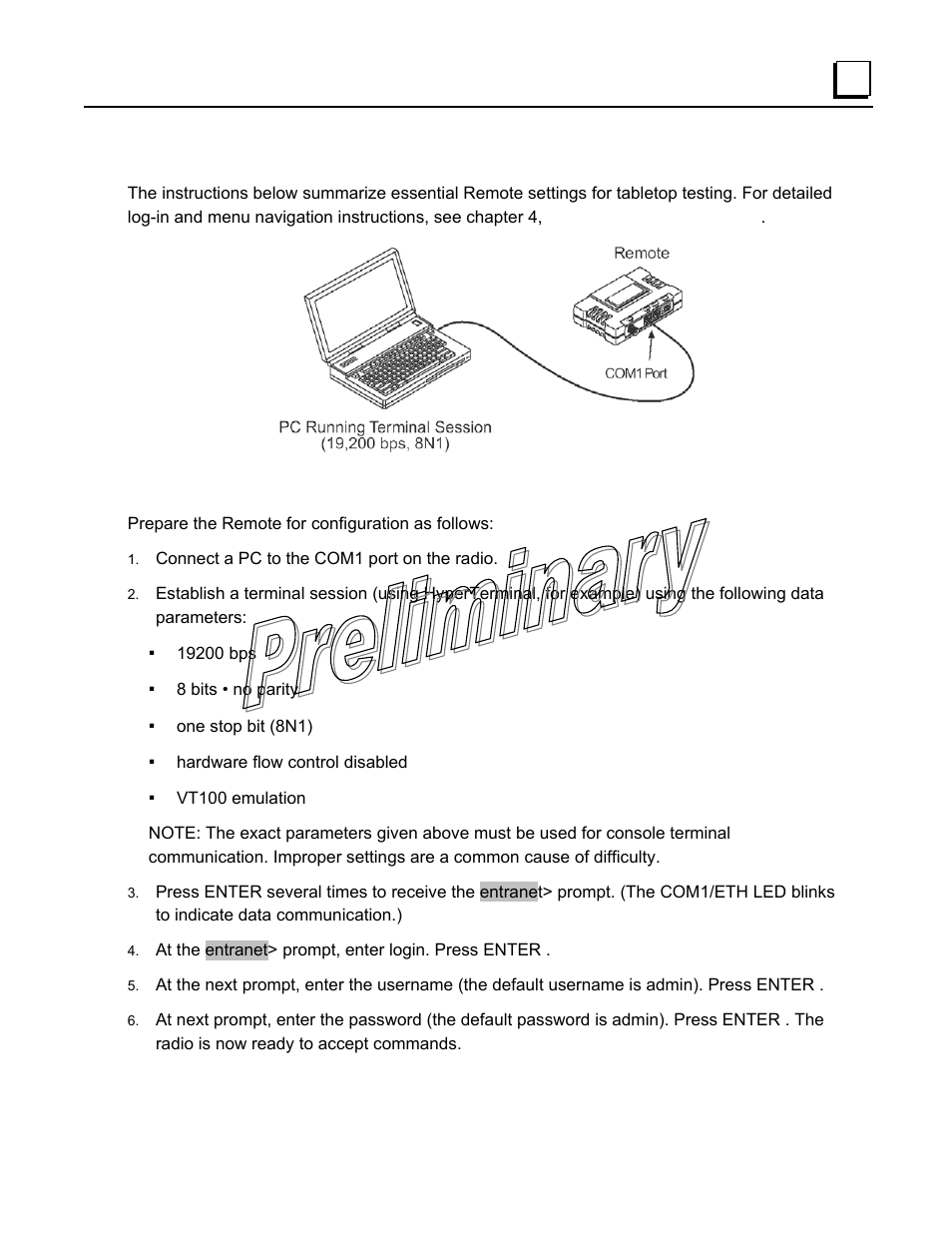Step 4—configure the remote radio | GE GFK-2489 User Manual | Page 30 / 184